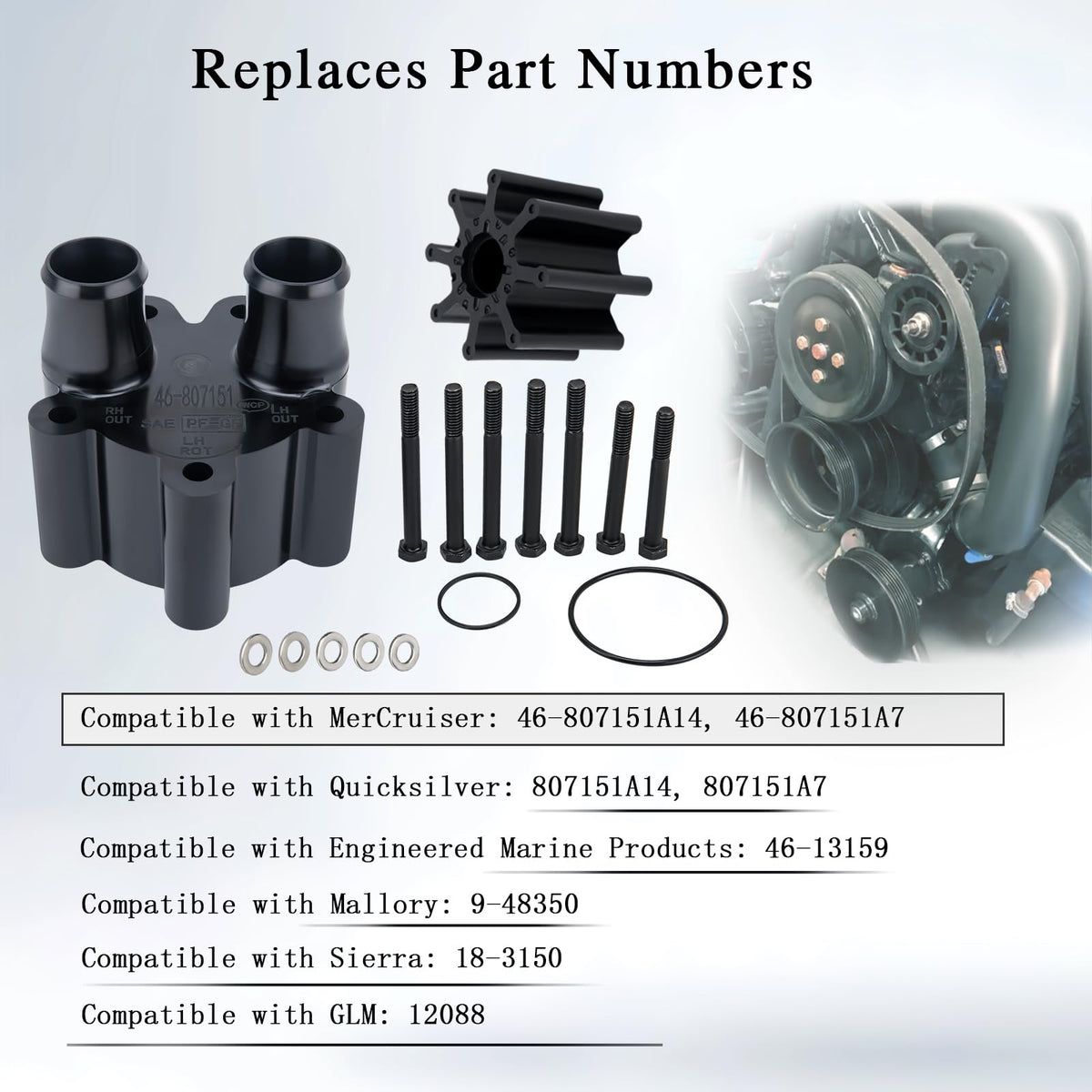 LIYYOO close-up impeller vanes highlighting resilience and flow