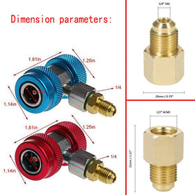 LIYYOO packaging and parts layout showing included couplers and adapter for immediate use