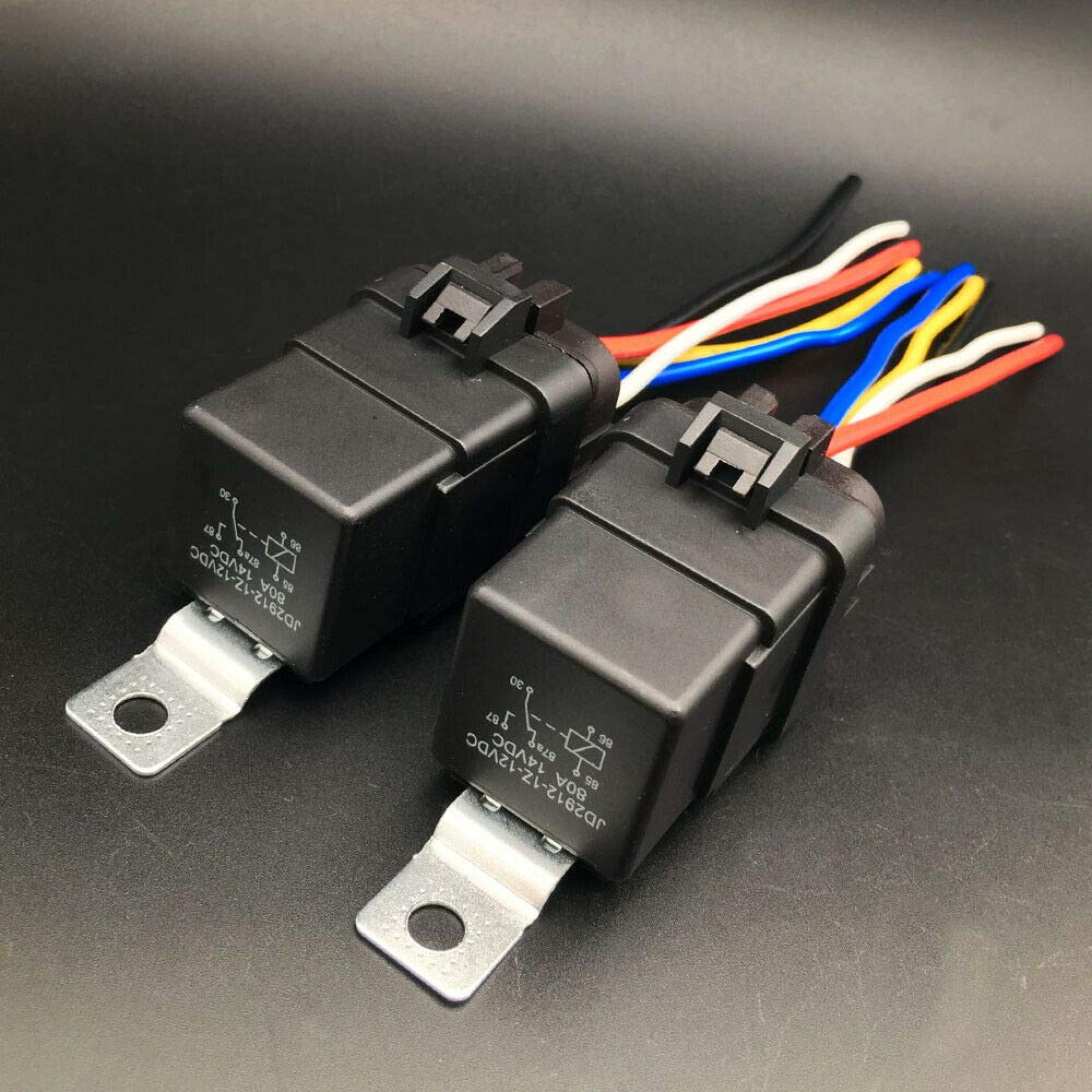 LIZAPUS front view showing two relays and two sockets, clear kit identification and fit