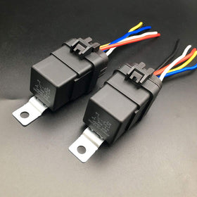 LIZAPUS relay next to ruler for scale, helps verify size and compatibility quickly