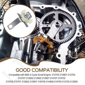 LIZEWEI governor gear detail illustrating durable teeth for reliable speed control