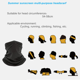 LJDJ goggles and bandana styled in outdoor setting for versatile use