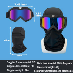 LJDJ close-up of oversized lens, enhanced visibility and UV defense