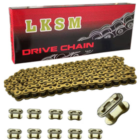 LKSM front view of 420 chain package showing contents and fit benefits