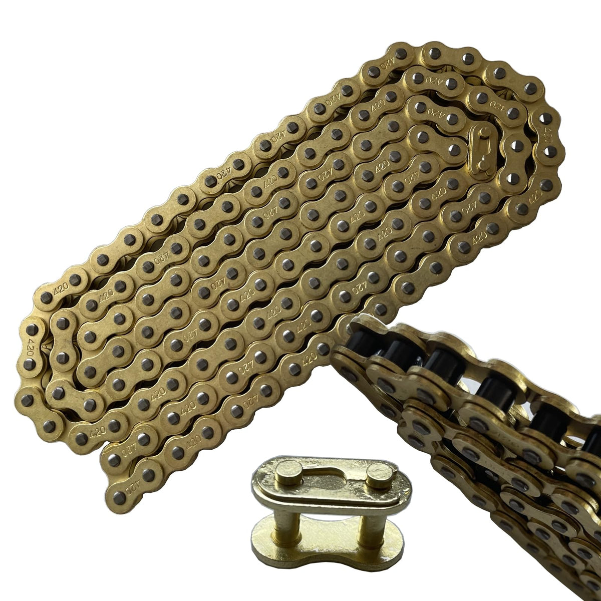 LKSM chain in hand for scale showing appropriate length for small bikes