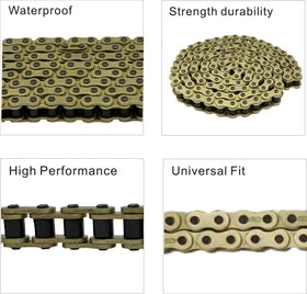 LKSM chain breaker tool included for accurate chain sizing and pin removal