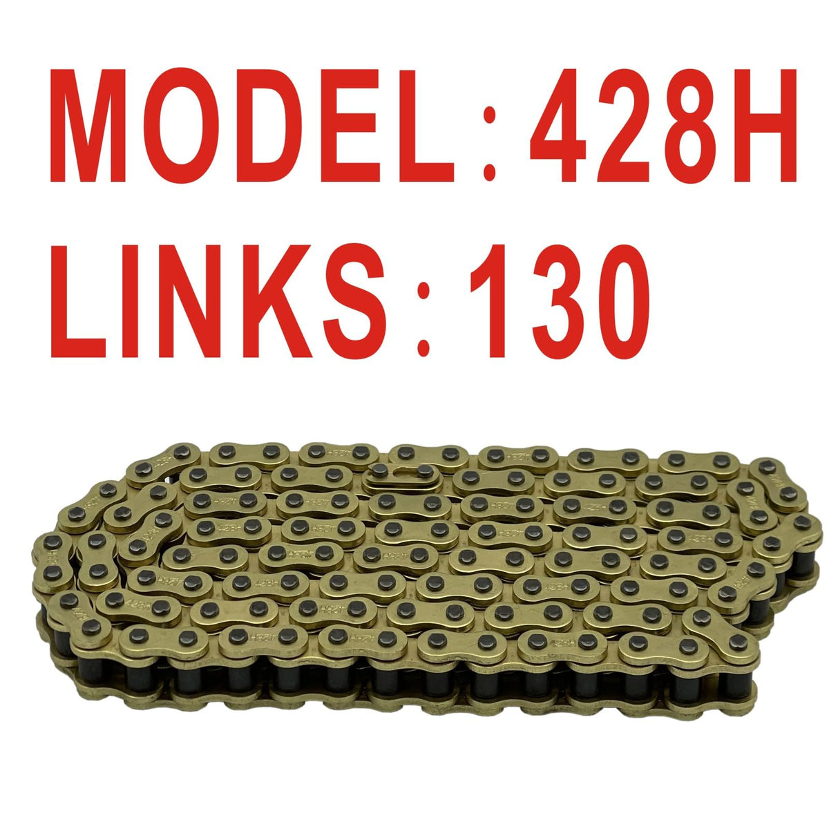 LKSM chain on a mini bike in trail setting showing real-world performance
