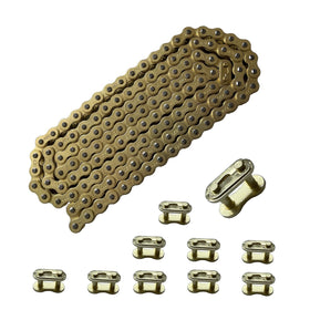 LKSM chain engaging sprocket to show smooth, reliable contact