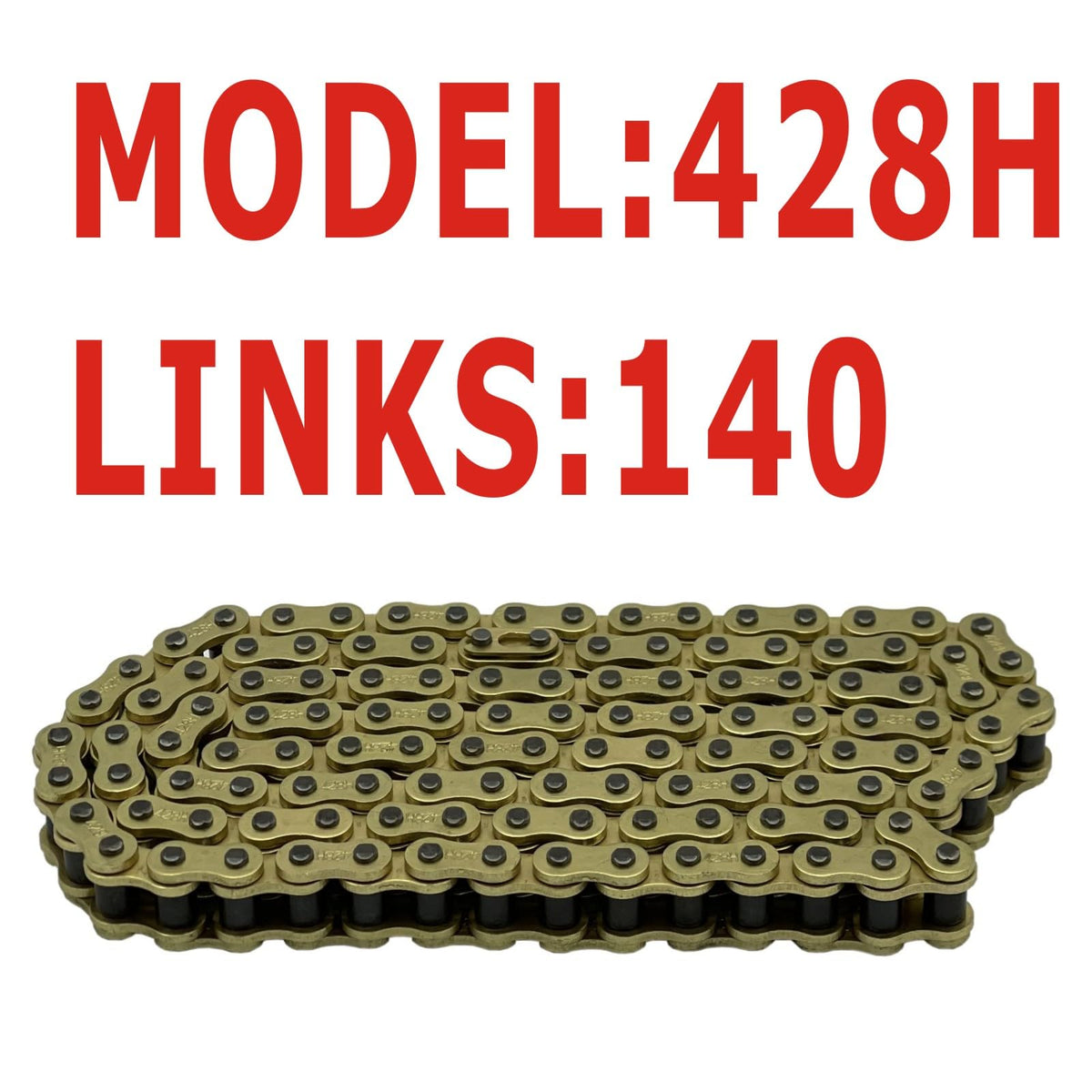 LKSM chain alongside ruler demonstrating 140-link length flexibility