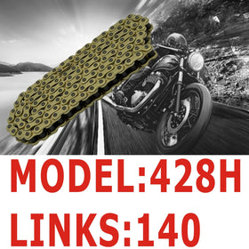 LKSM chain on dirt bike in action showing durability during rides