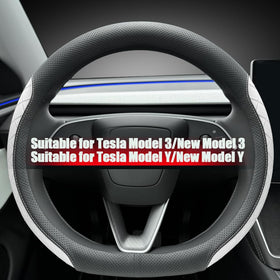 LKWLIKEI installed on Tesla Model 3 steering wheel demonstrating improved control and style