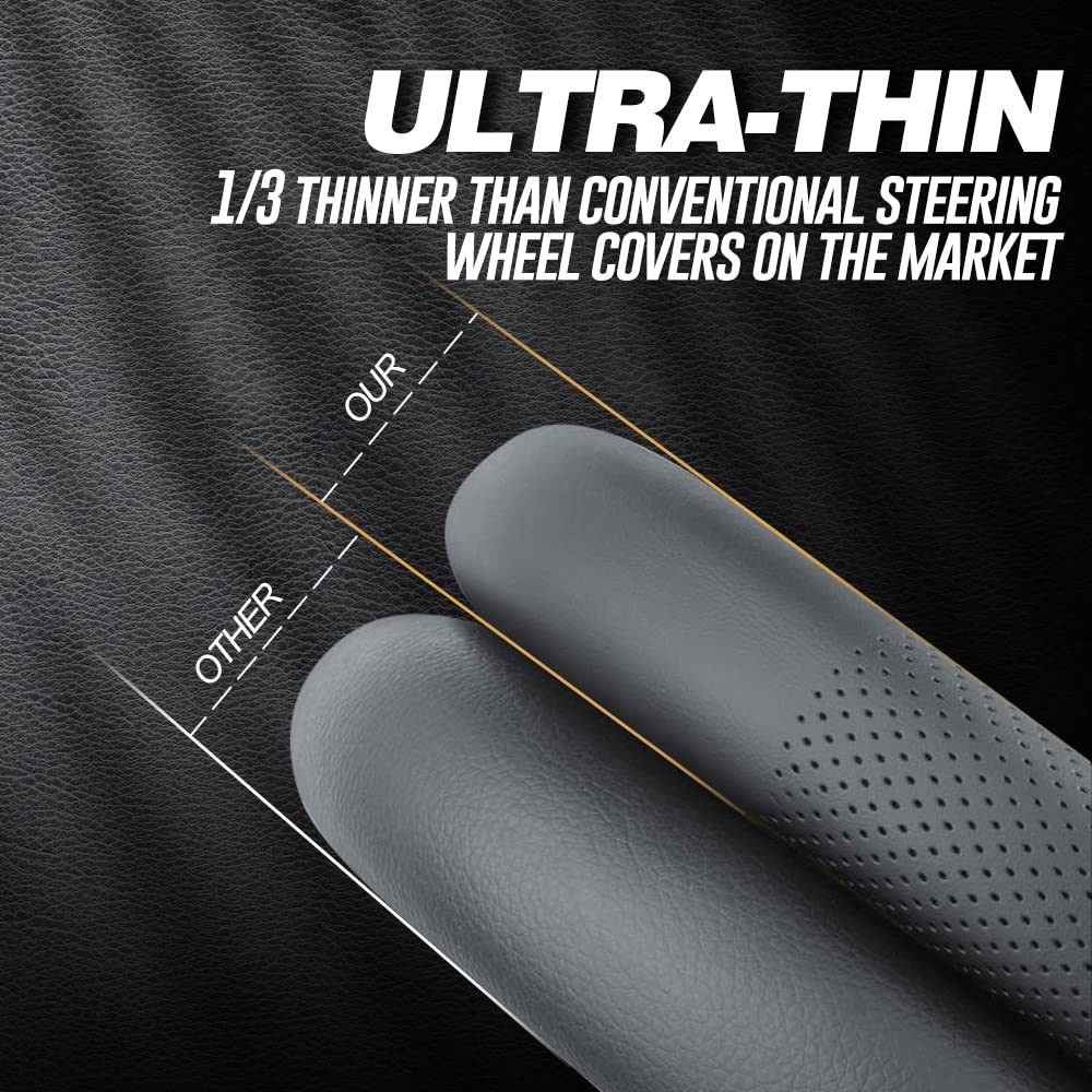 LKWLIKEI cover installed with driver hand showing improved grip and control