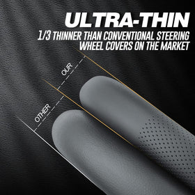 LKWLIKEI cover installed with driver hand showing improved grip and control