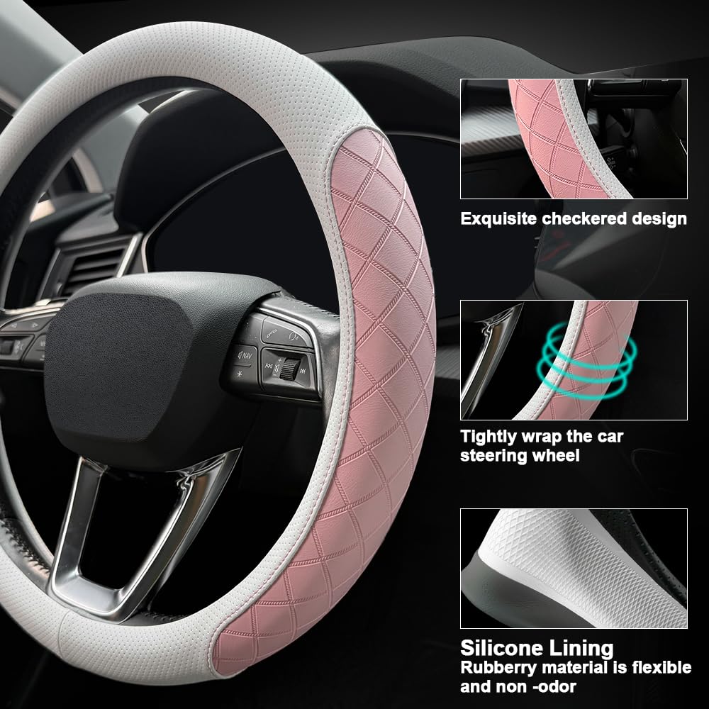 LKWLIKEI inner checkered grip detail secures cover to wheel