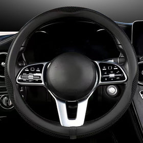 LKWLIKEI cover installed in car illustrating comfortable steering
