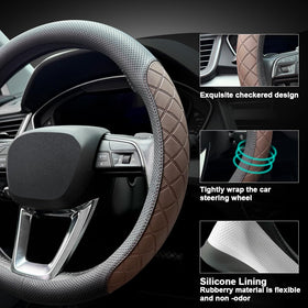 LKWLIKEI installed on steering wheel showing slim fit and improved control