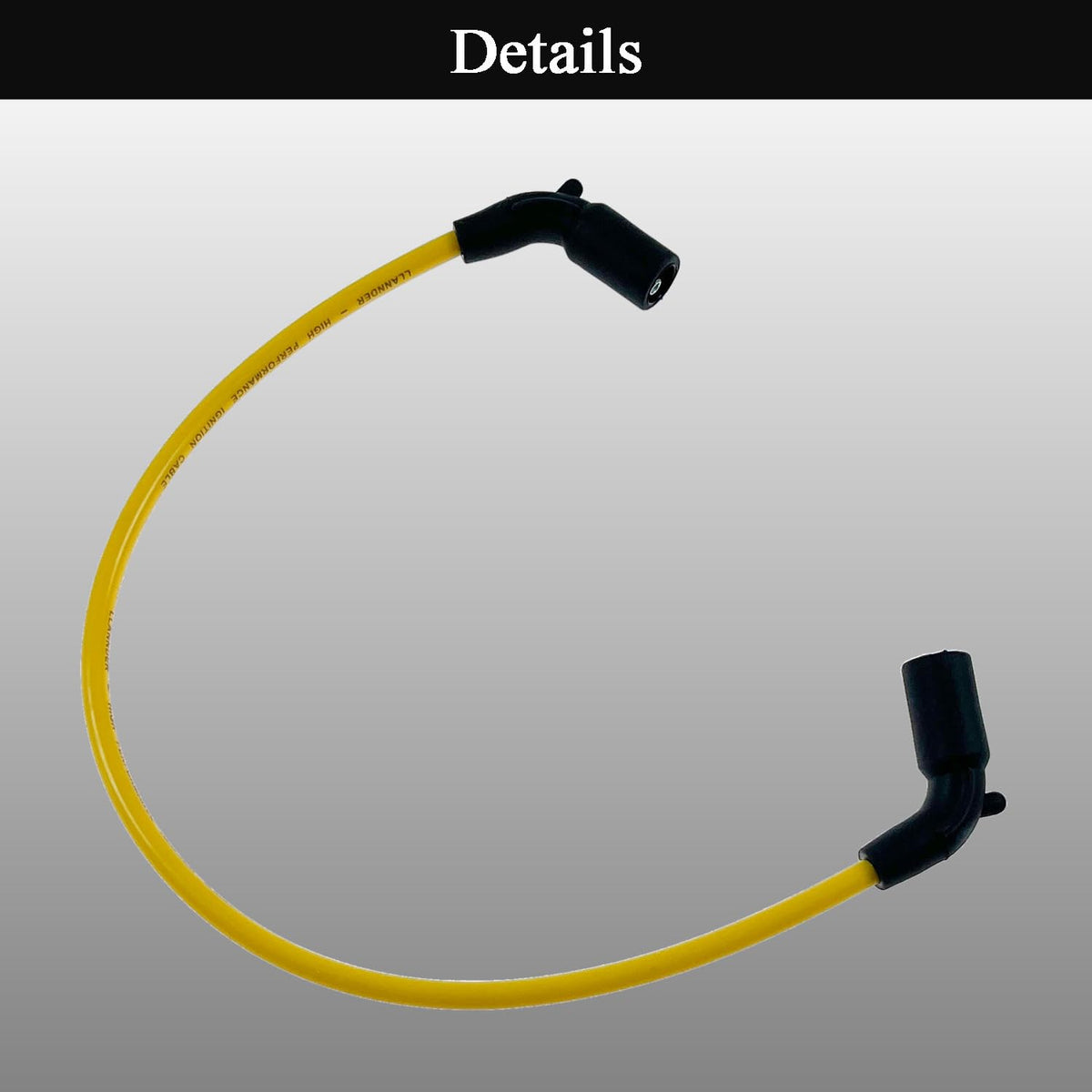 LLANNDER wires next to ruler showing correct lengths for direct-fit benefit