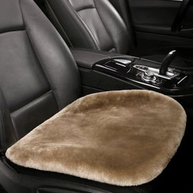 LLB front seat cushion full view showing plush comfort and tan color