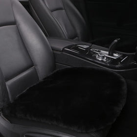 LLB sheepskin front view showing plush wool and comfortable look