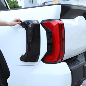LLKUANG front view taillight shell showing sleek smoked finish and style benefit