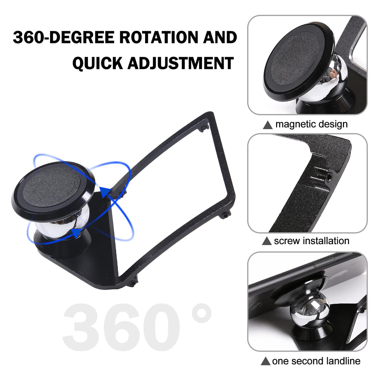 LLKUANG included screws and wrench for quick installation benefit