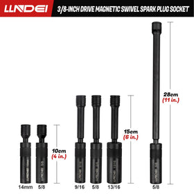 LLNDEI close-up of magnet and swivel showing secure plug retention and easier access