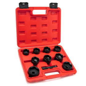 llndei lineup of sockets showing size progression for correct fit and reduced slippage