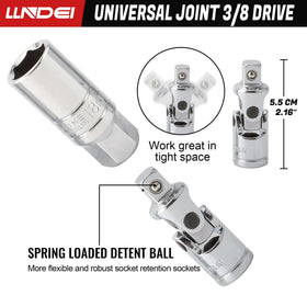 LLNDEI polished chrome vanadium finish resisting corrosion for long tool life
