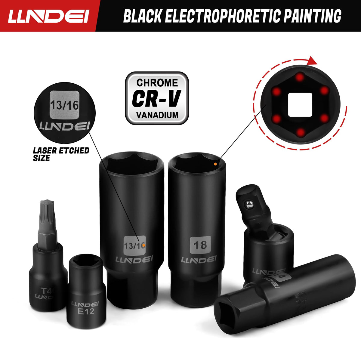 LLNDEI spark plug capper in use protecting porcelain during plug removal