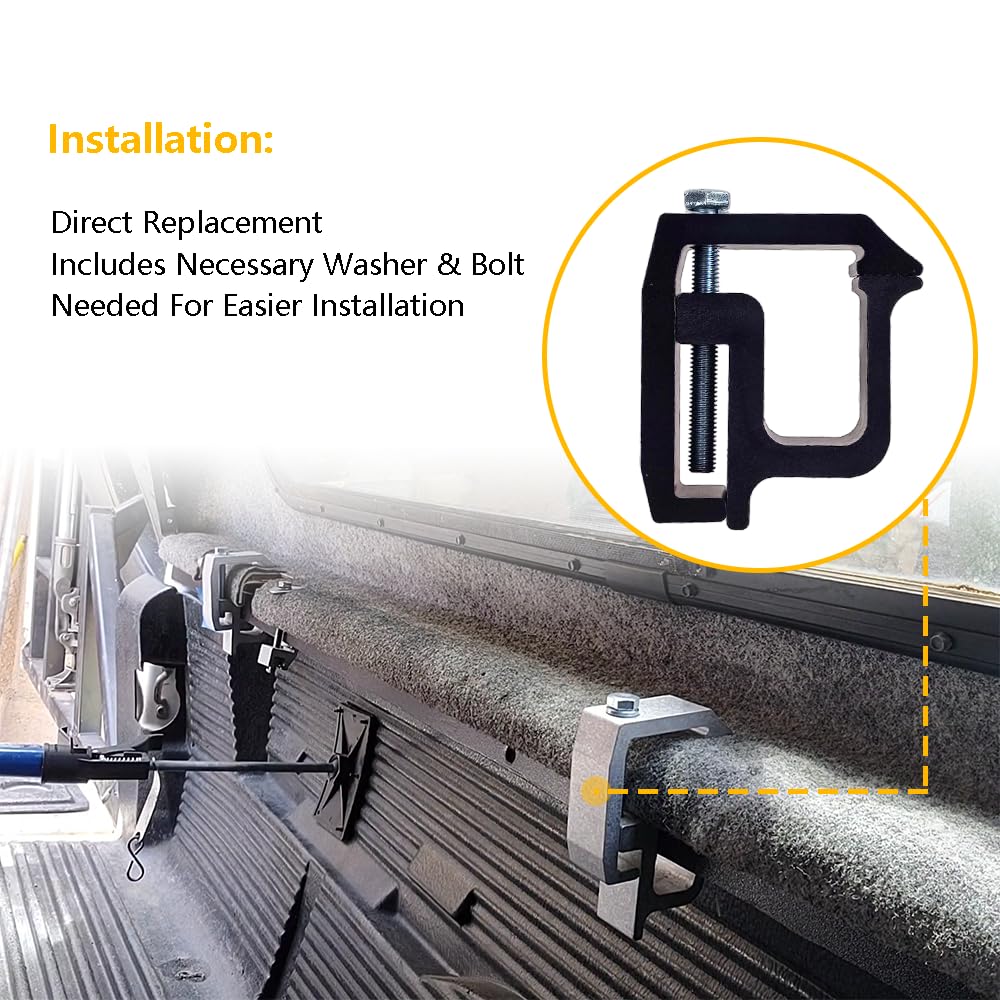 LLNSEAUTO clamp holding topper flange in use for vibration reduction benefit