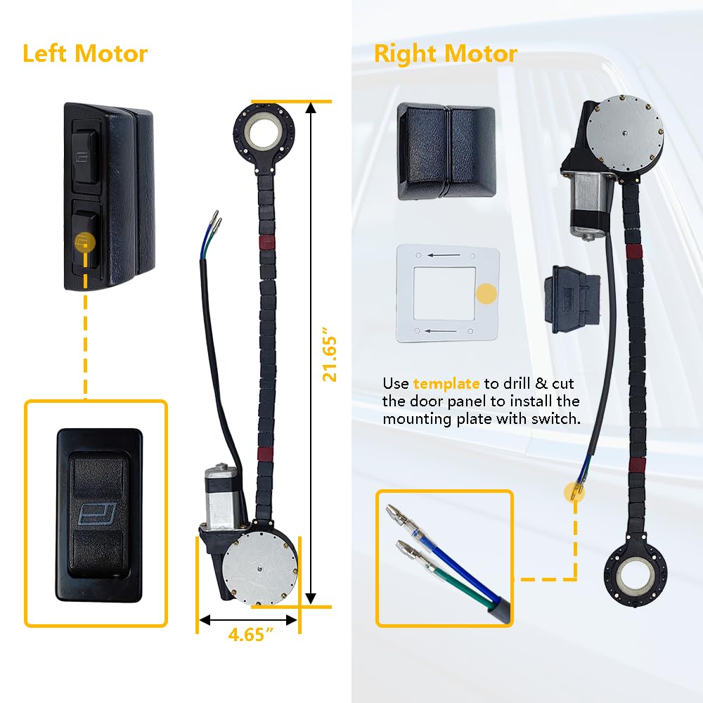 LLNSEAUTO motor close-up highlighting durable build and safety