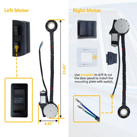 LLNSEAUTO motor close-up highlighting durable build and safety
