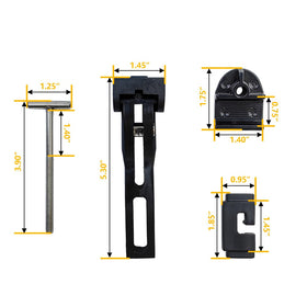 LLNSEAUTO aluminum T-bars detail highlighting corrosion resistance benefit