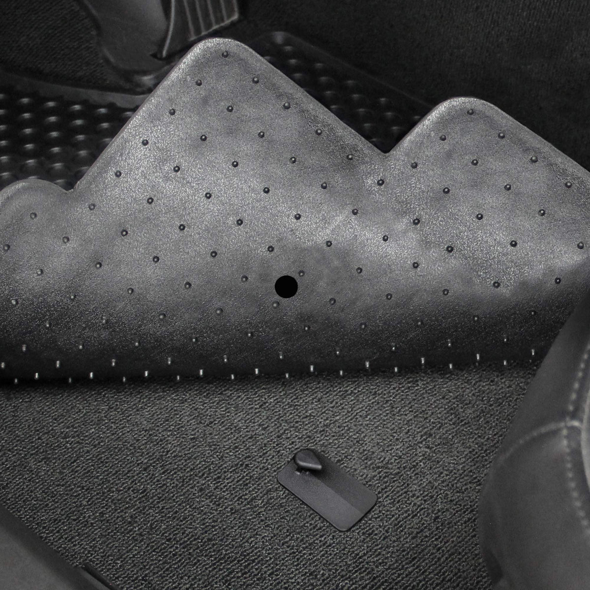 Lloyd Mats installed in C5 driver side demonstrating precise custom fit