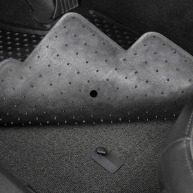 Lloyd Mats installed in C5 driver side demonstrating precise custom fit