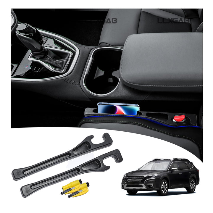 LLXGAB front packaging showing Outback-specific fit and tidy interior benefit