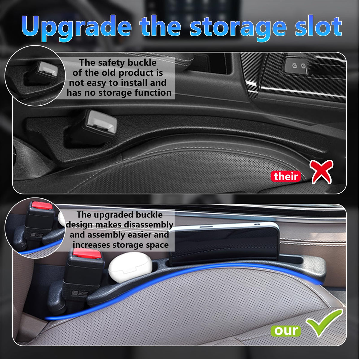 LLXGAB installed on driver side preventing dropped items