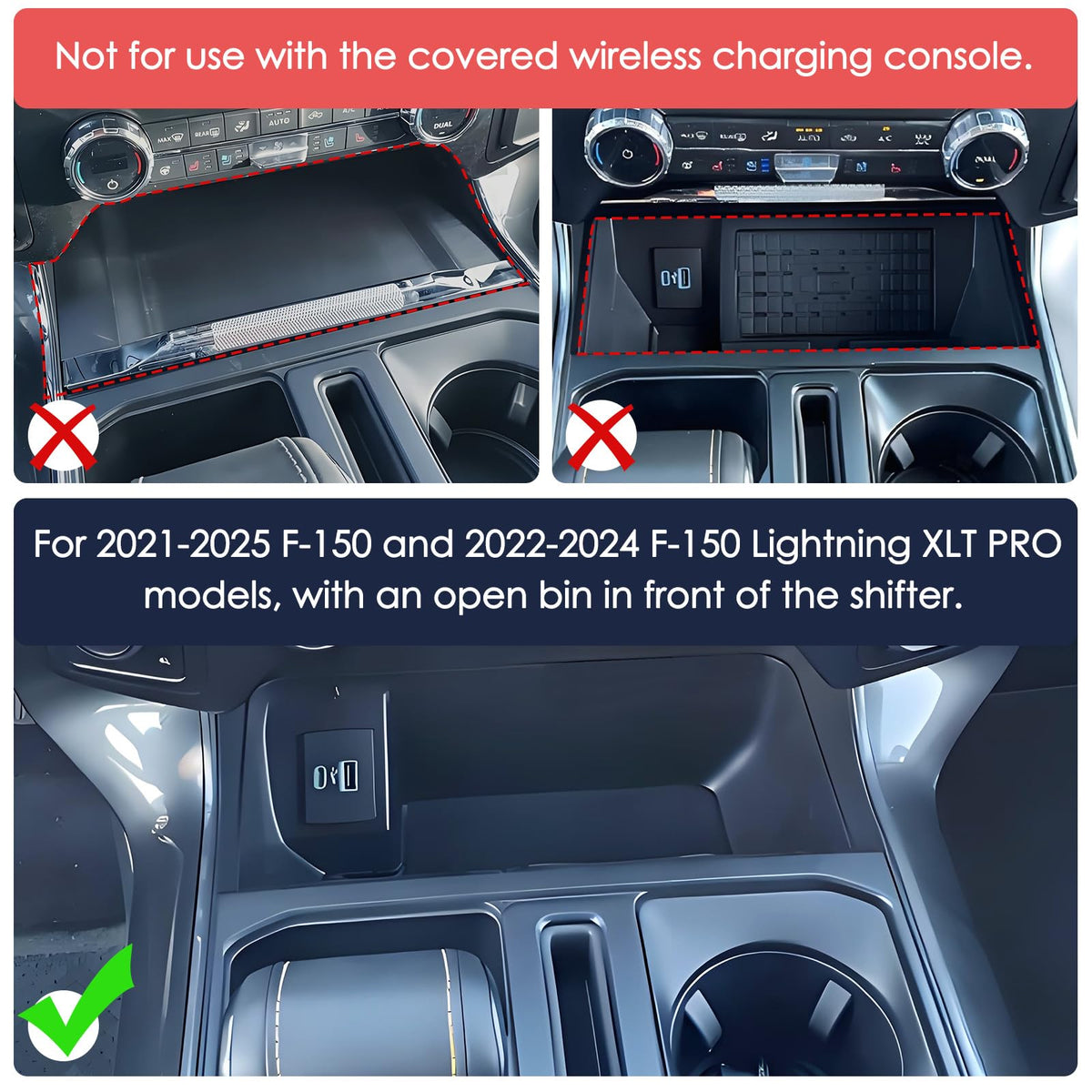 LLXGAB lifestyle dashboard shot demonstrating organized console and easy access