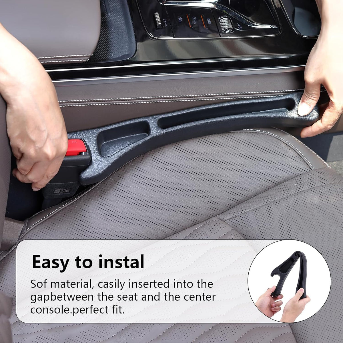 LLXGAB next to car key showing compact size and convenient storage