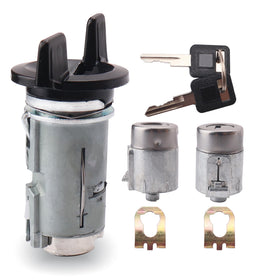 LLYZFED front packaging showing ignition and door cylinder set benefits