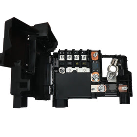 LLYZFED fuse block front view showing connectors and clean fit for quick replacement