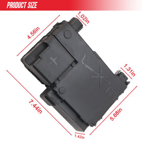 LLYZFED included fuses and hardware laid out for a full plug-and-play replacement