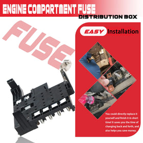LLYZFED fuse block materials and terminals showing durable corrosion resistance