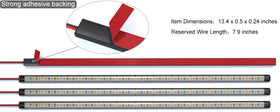 LMGYES close-up of SMD5050 LED array showing even light output and clarity benefit