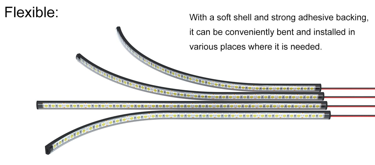 LMGYES mounted in an RV ceiling providing bright cargo-area illumination benefit