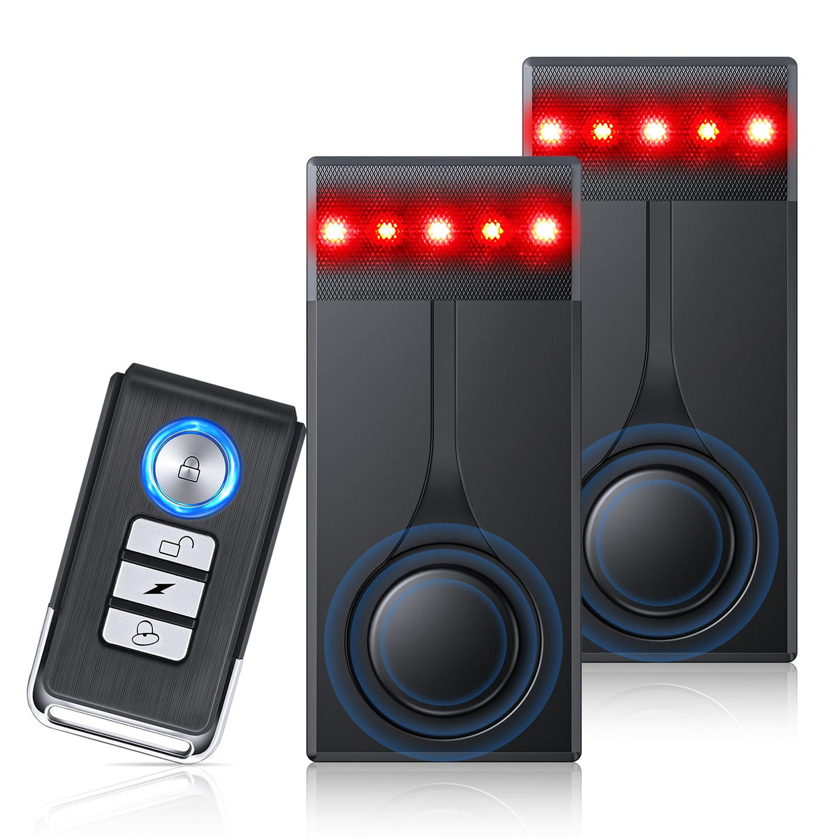LNKERCO front view showing speaker and LED for quick deterrence