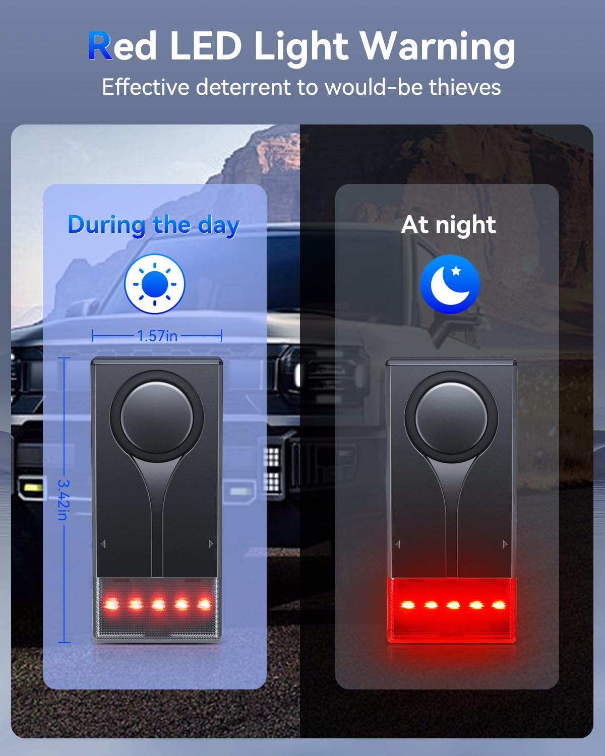 LNKERCO in parking lot scene deterring thieves and aiding location