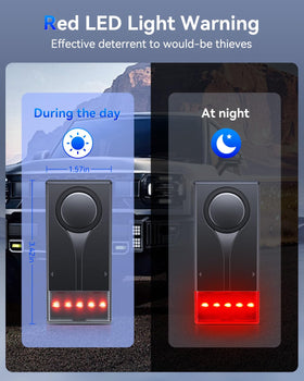 LNKERCO in parking lot scene deterring thieves and aiding location