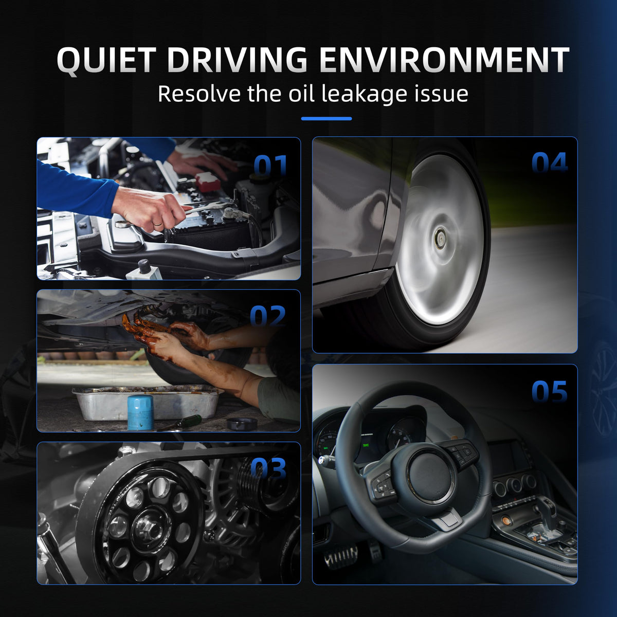 Loautong pump packaging and label showing part numbers for easy identification