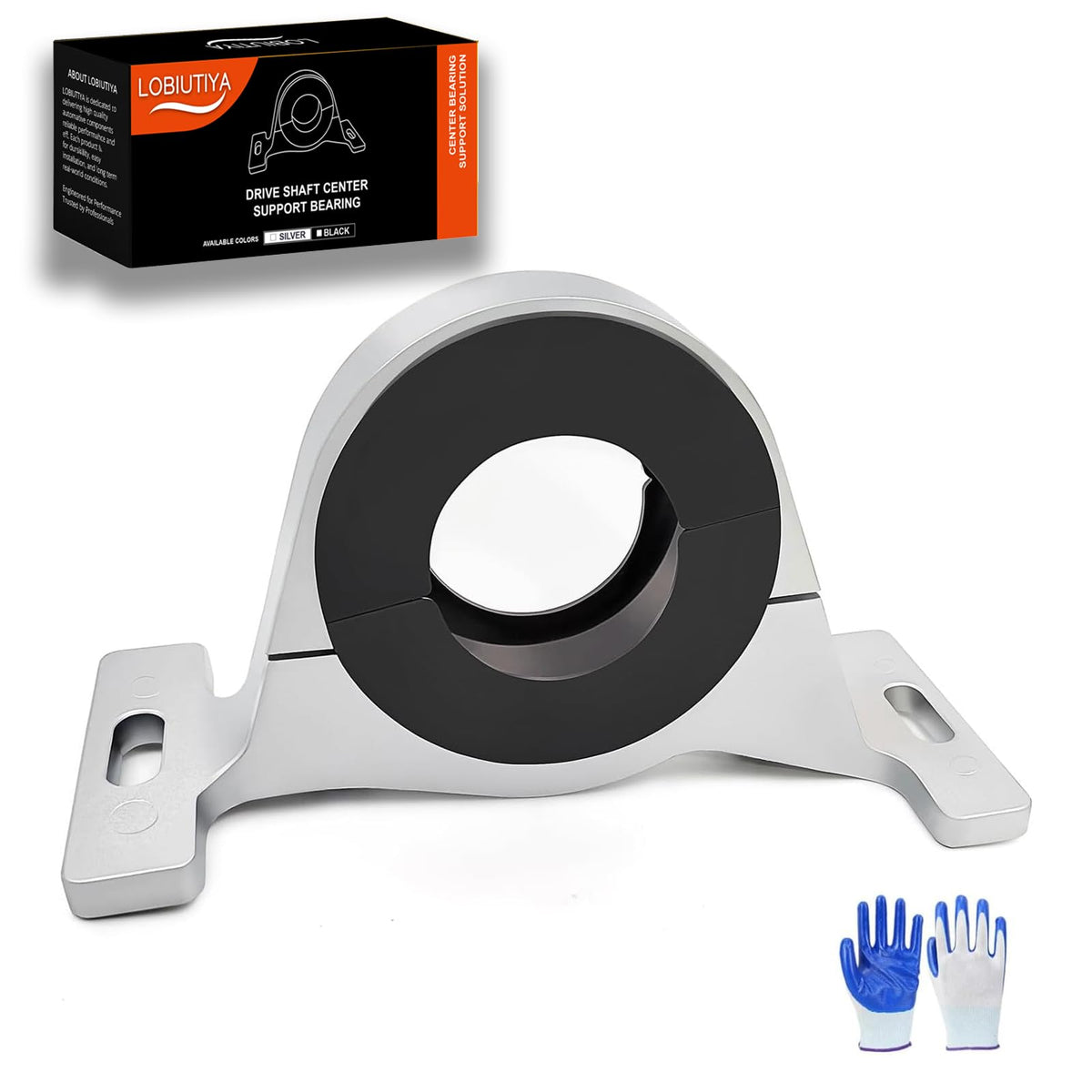 LOBIUTIYA front view bearing assembly showing mounting points and fit benefits